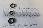 (bilde for) DPG og SX o-ringsats for oljeskift 955974/3855081/3852045