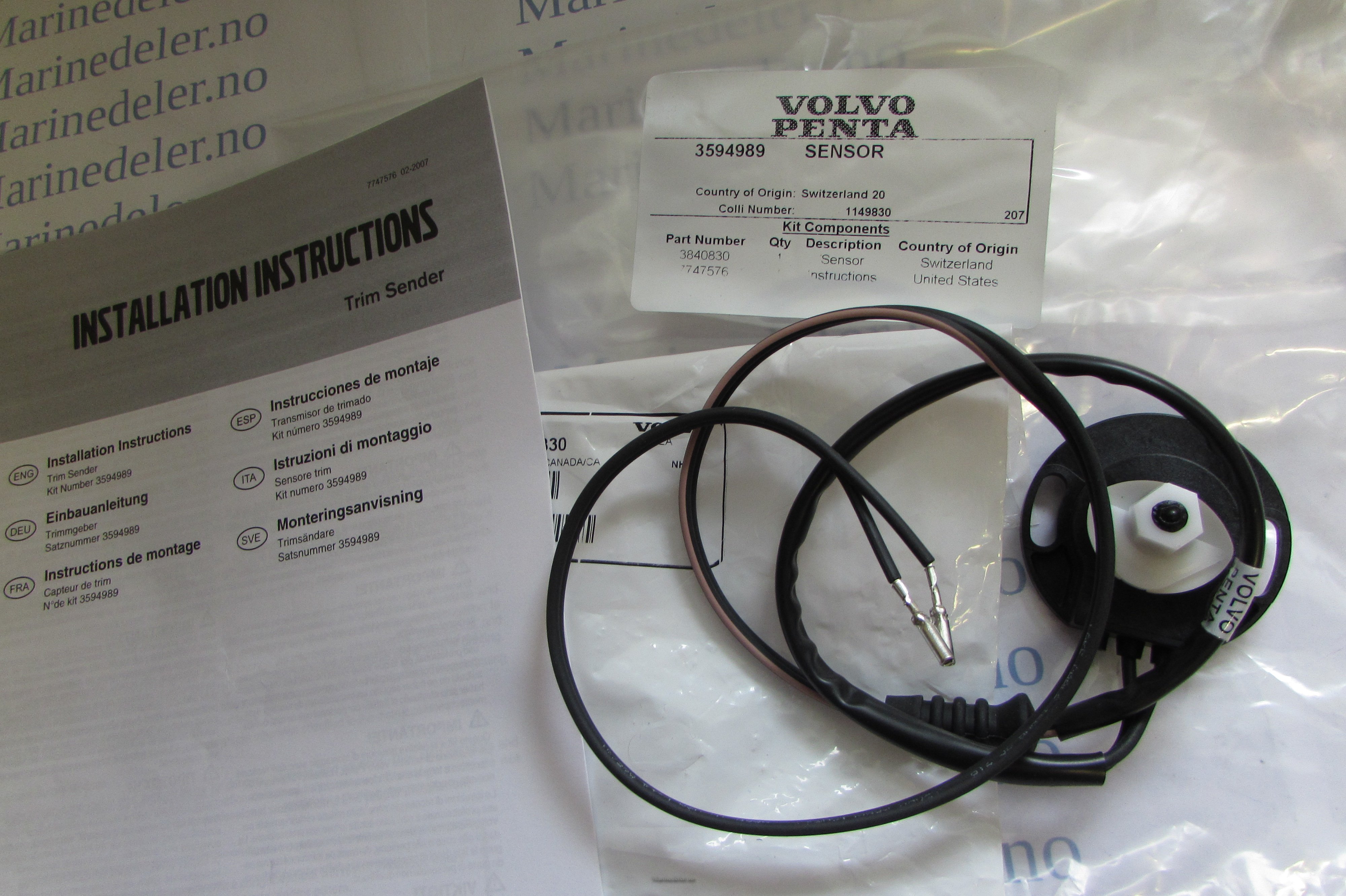 (bilde for) Trimsensor 3594989