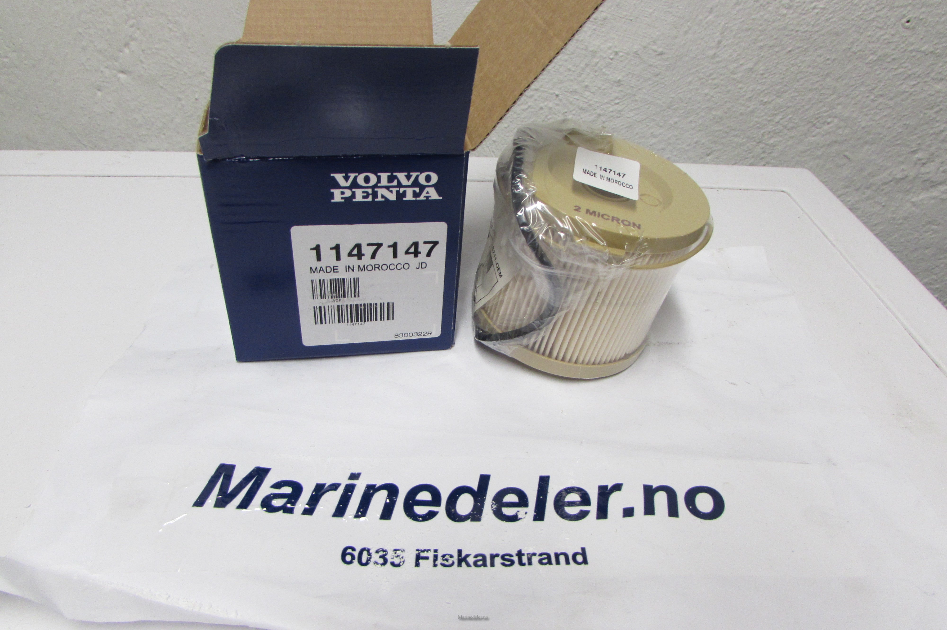 (bilde for) BRÄNSLEFILTERINSATS 2 micron 1147147