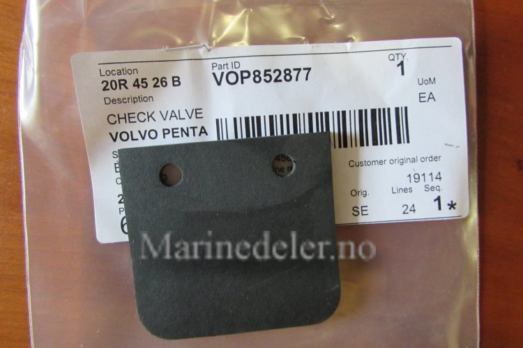 (bilde for) BACKVENTIL 852877