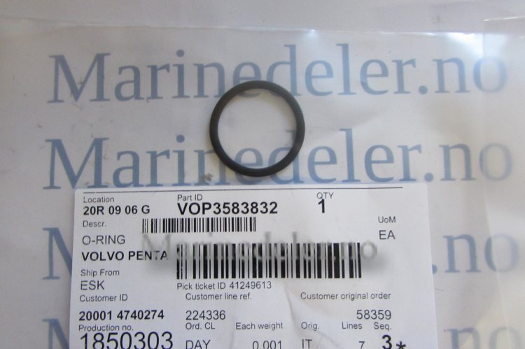 (bilde for) O-RING 3583832