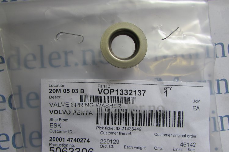 (bilde for) z VENTILFJÄDERBRICKA 1332137