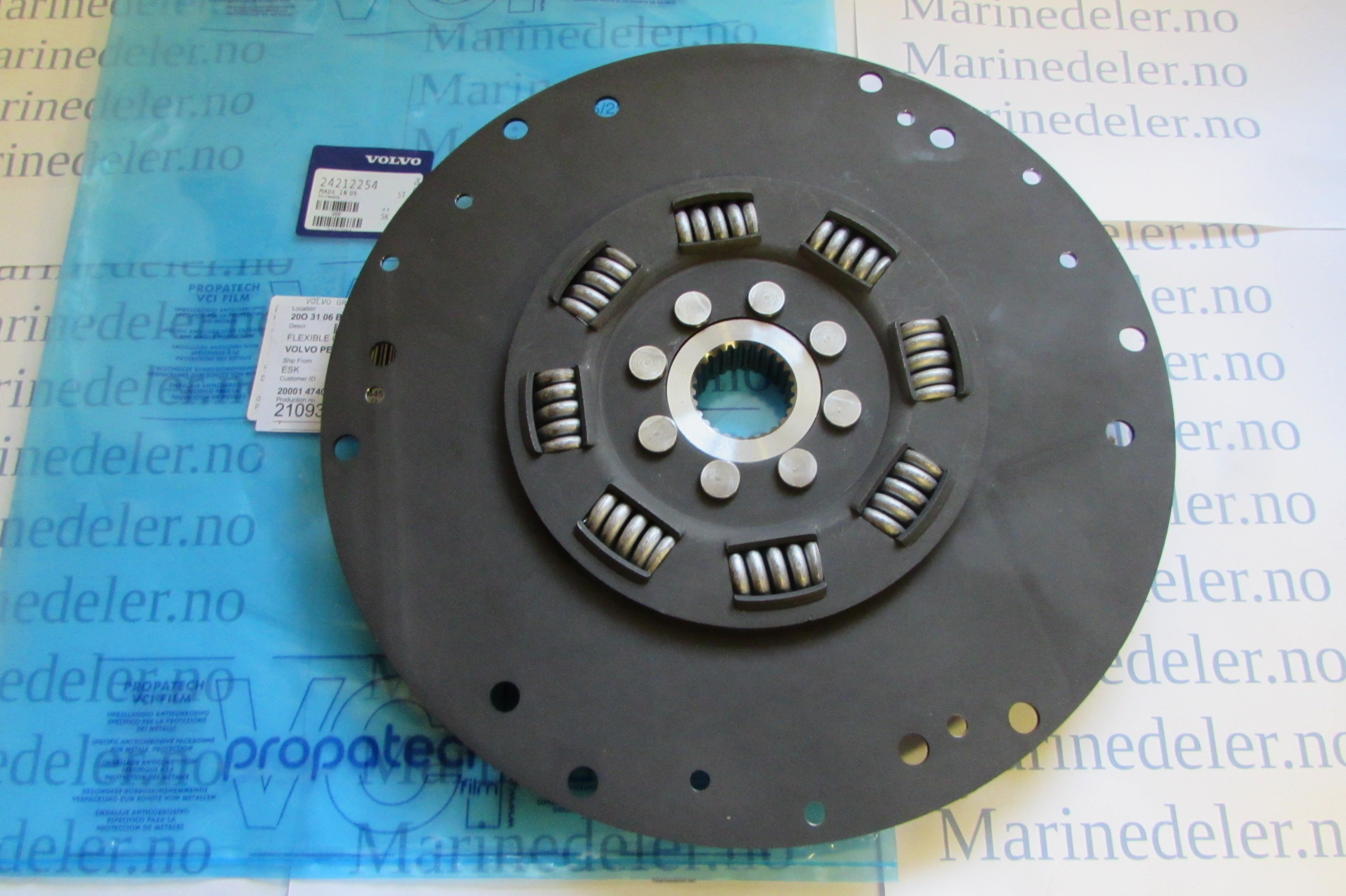 (bilde for) Demperplate 855617 nb nytt nr 24212254