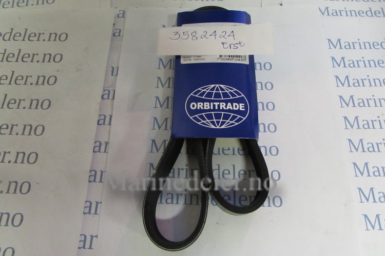 (bilde for) Vannpumpereim 3582424 for Kad motorer (ettermarkedsdel)