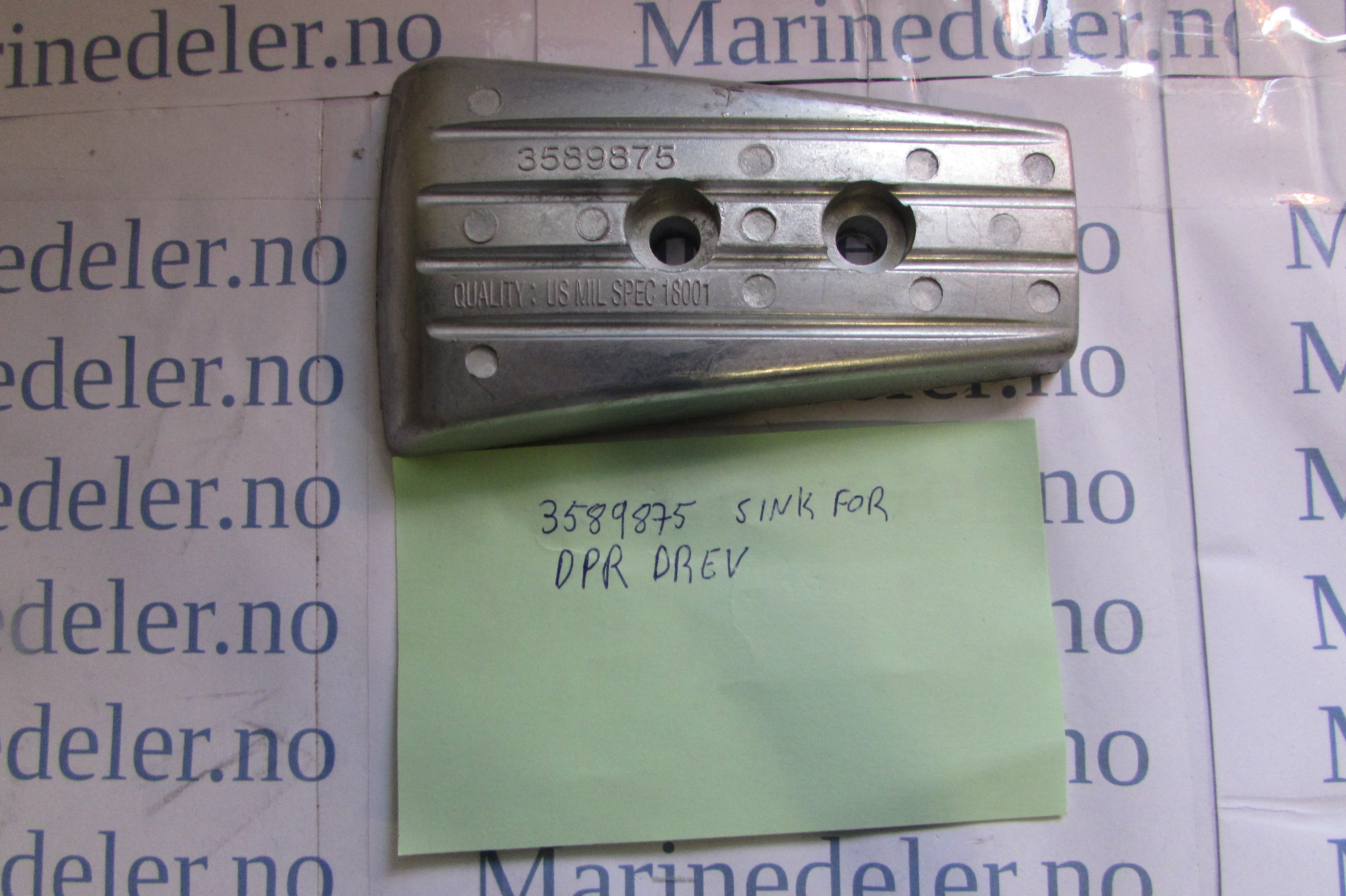 (bilde for) ANODE KIT erst 3589875