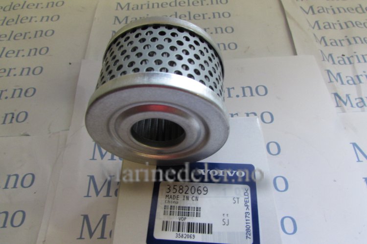 (bilde for) Oljefilter giroljefilter Volvo Penta 3582069 for Hs 45/63/80 girkasser