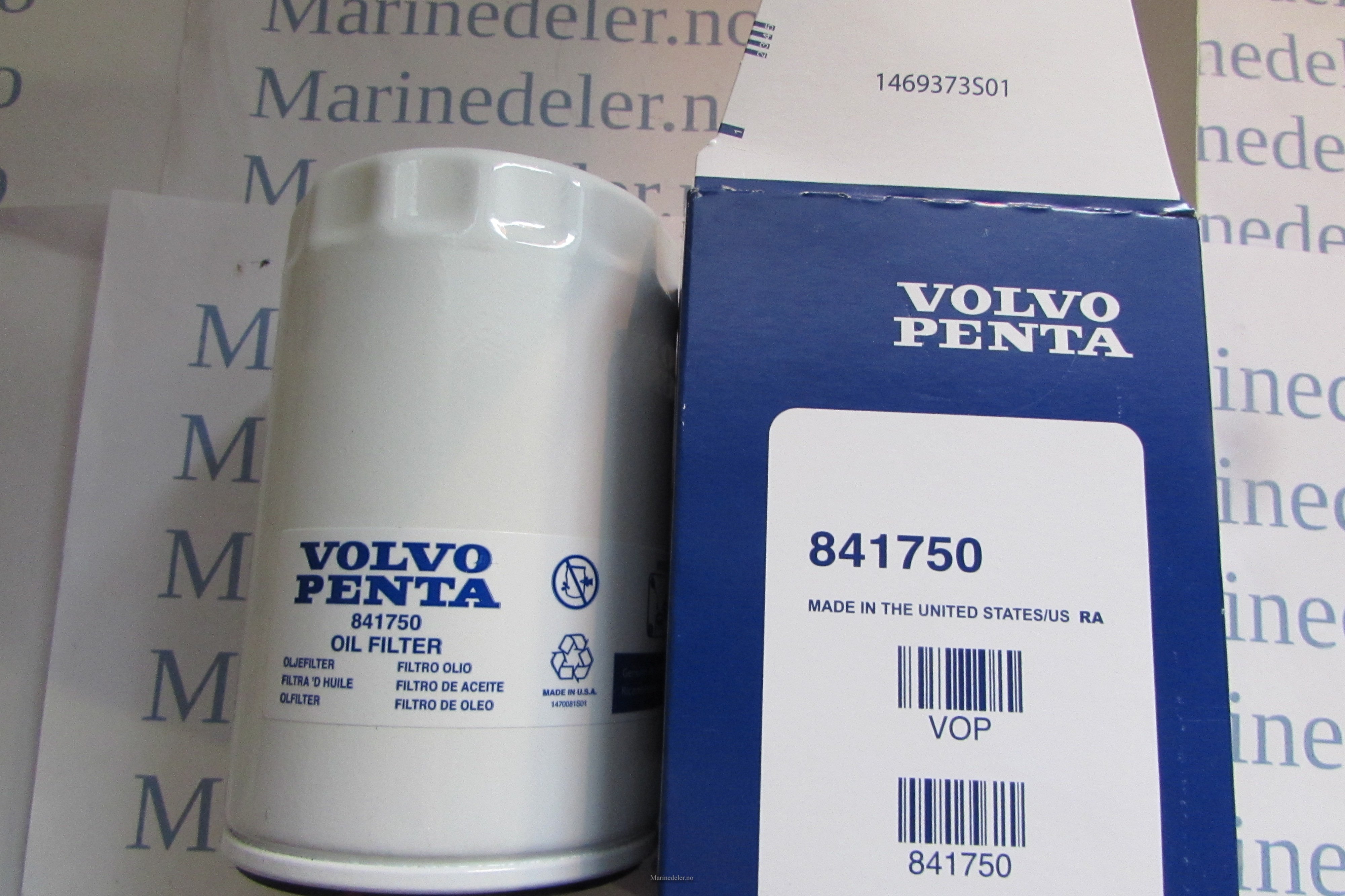 (bilde for) OLJEFILTER 841750