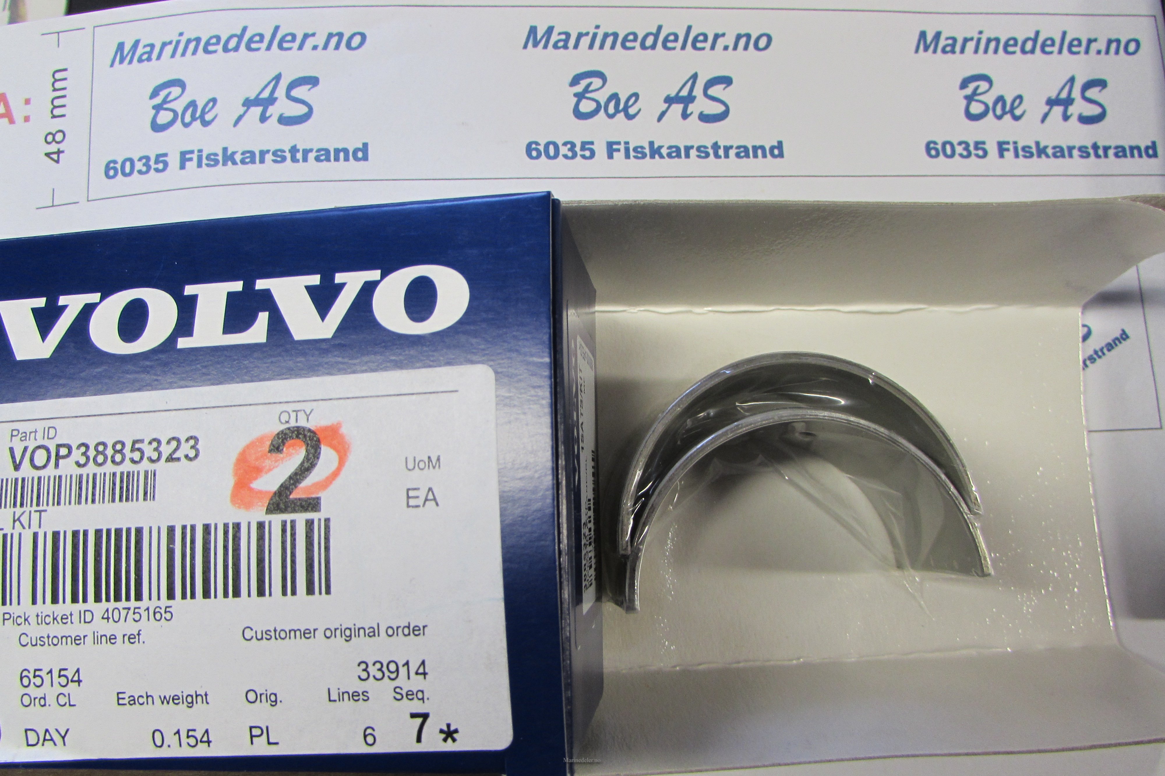 (bilde for) Veivlagersats 3885323