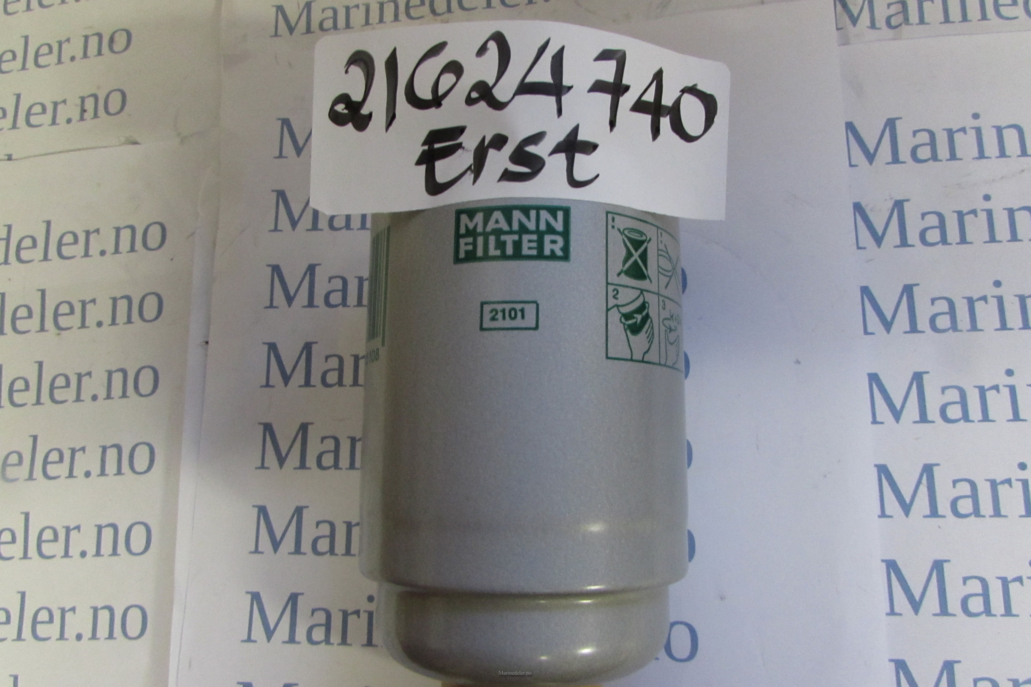 (bilde for) Dieselfilter m drenering erst 21624740 40/41/42/43/44/300