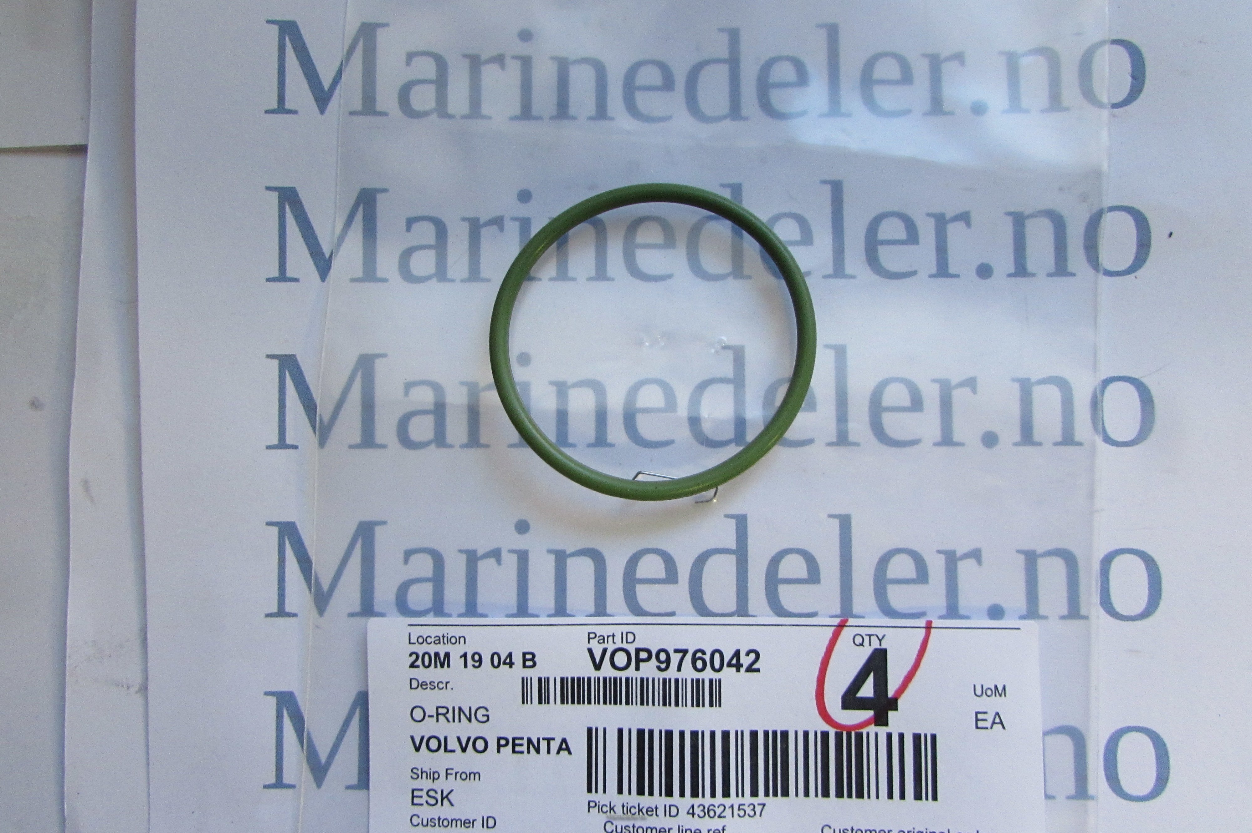 (bilde for) O-RING 976042