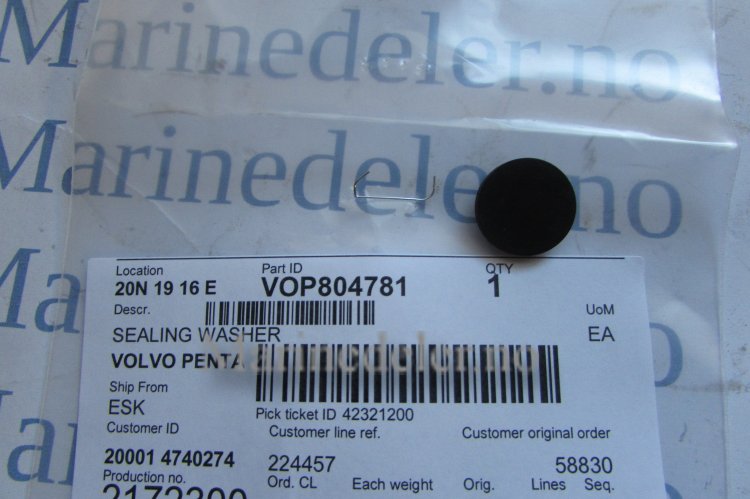 (bilde for) TÄTNINGSBRICKA 804781