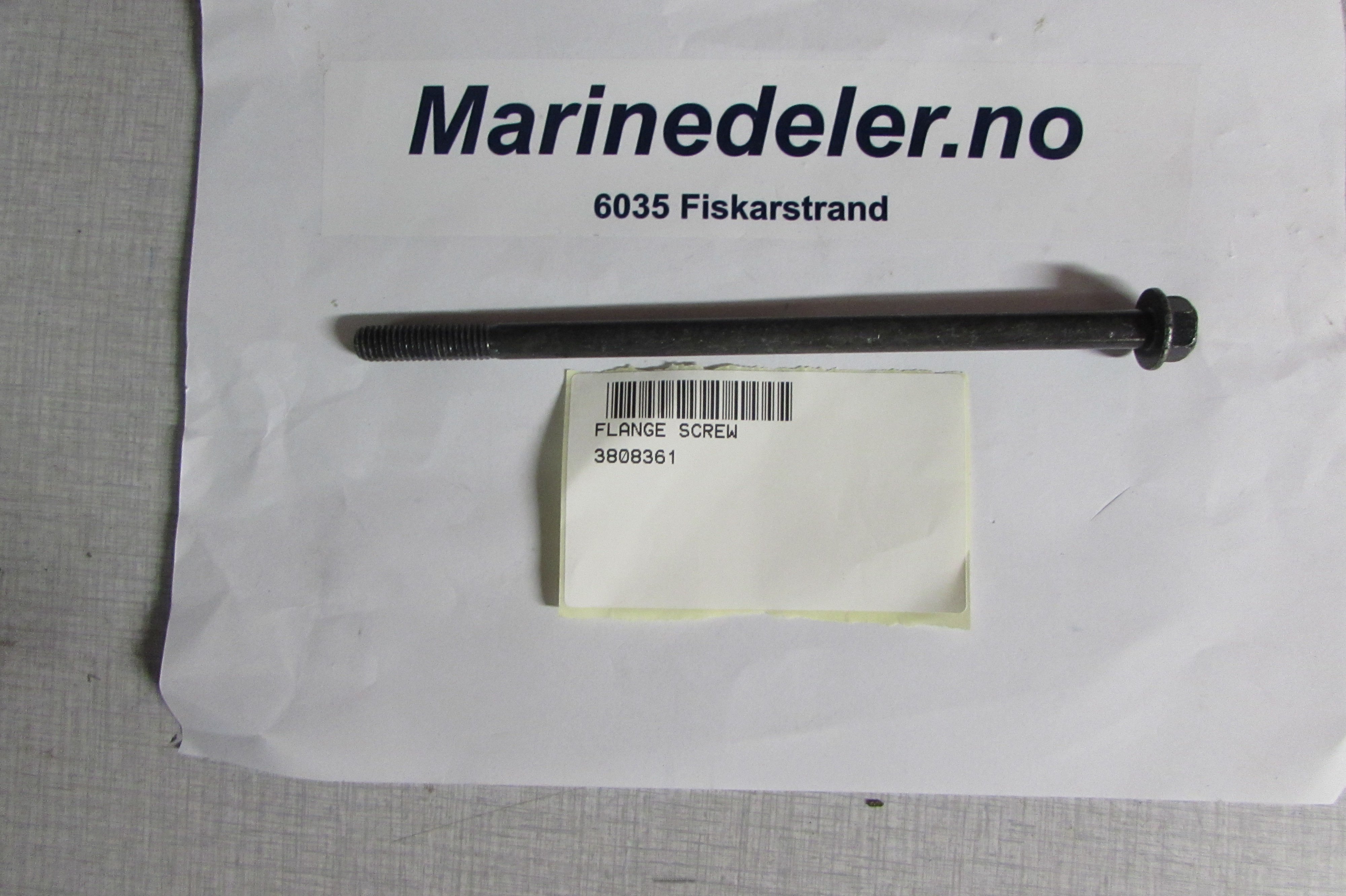 (bilde for) FLÄNSSKRUV 3808361