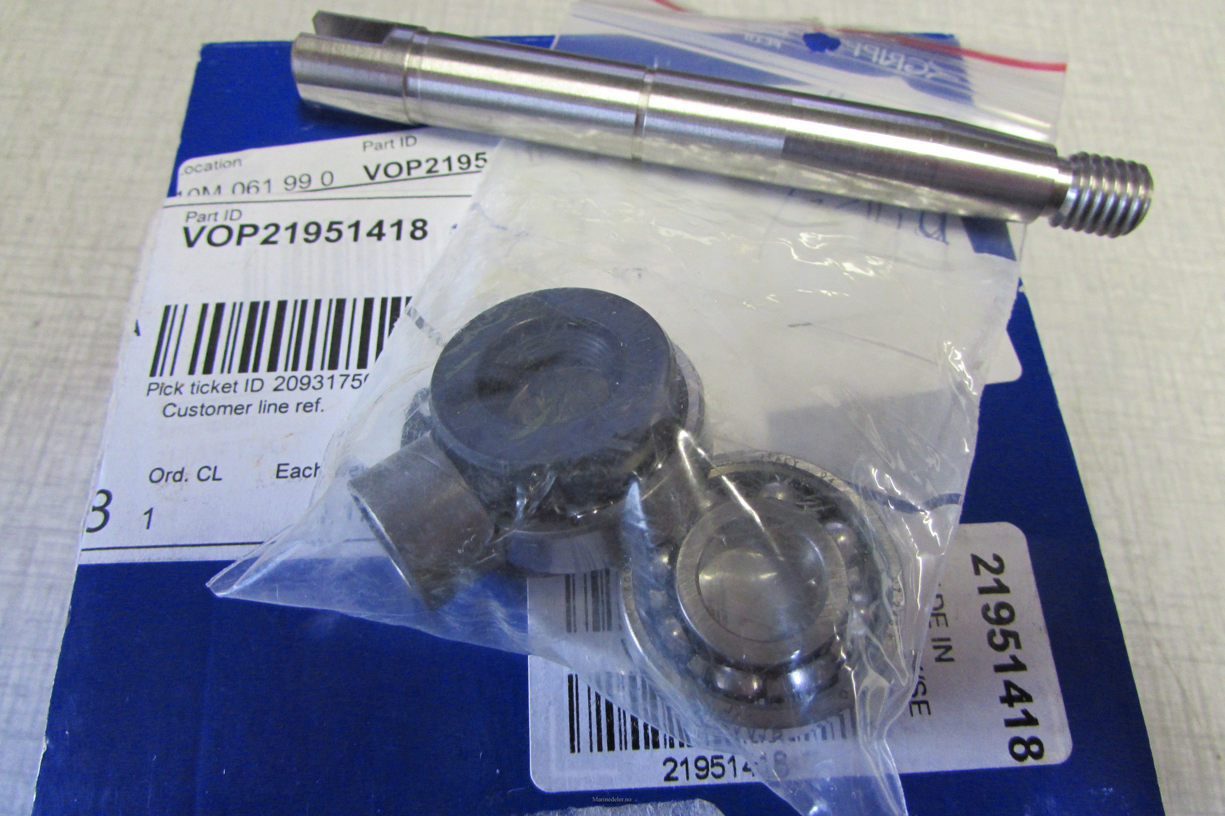 (bilde for) SHAFT KIT 21951418