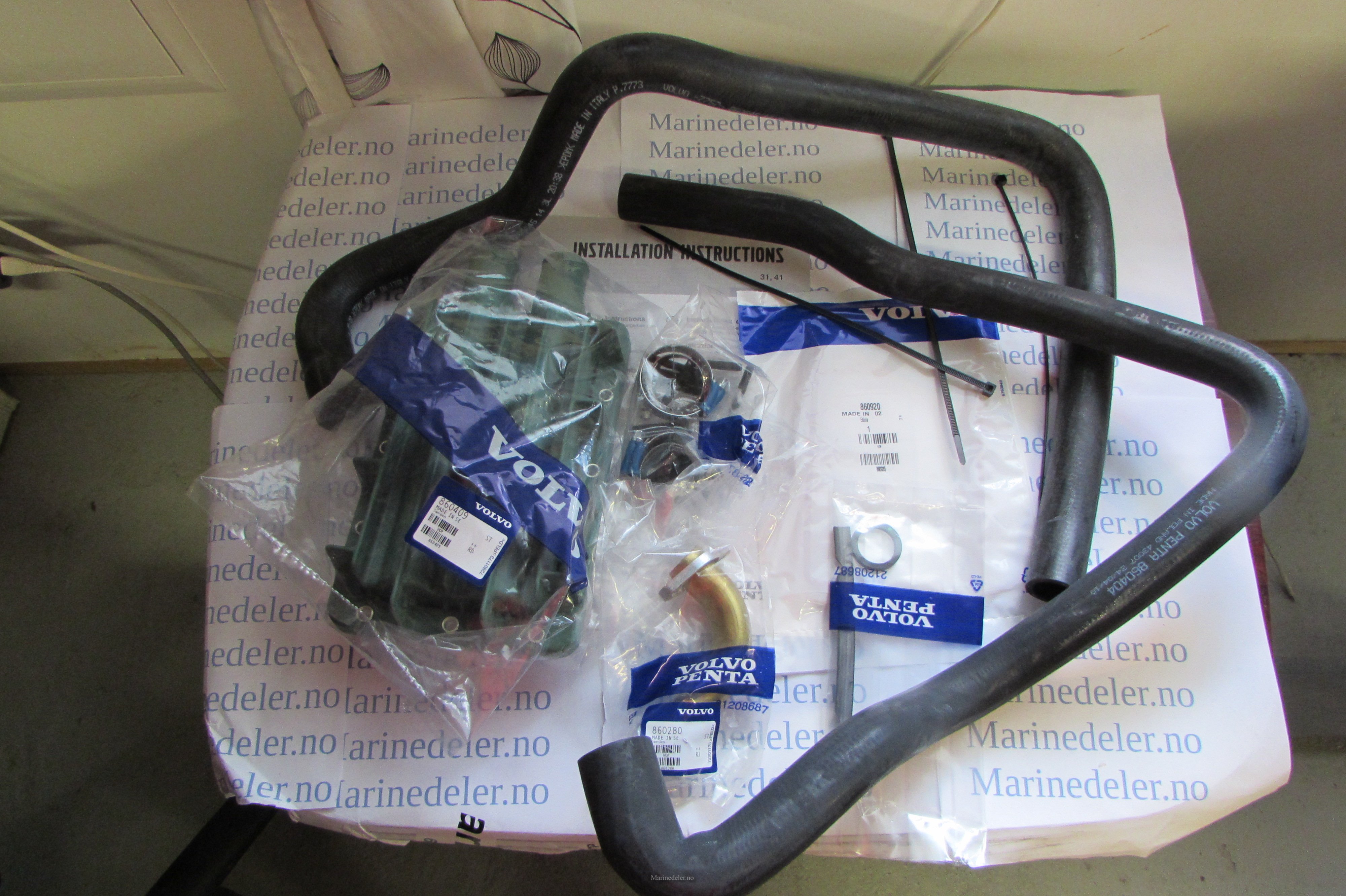 (bilde for) Intercooler ombyggingssats 876579 41,31a motorer