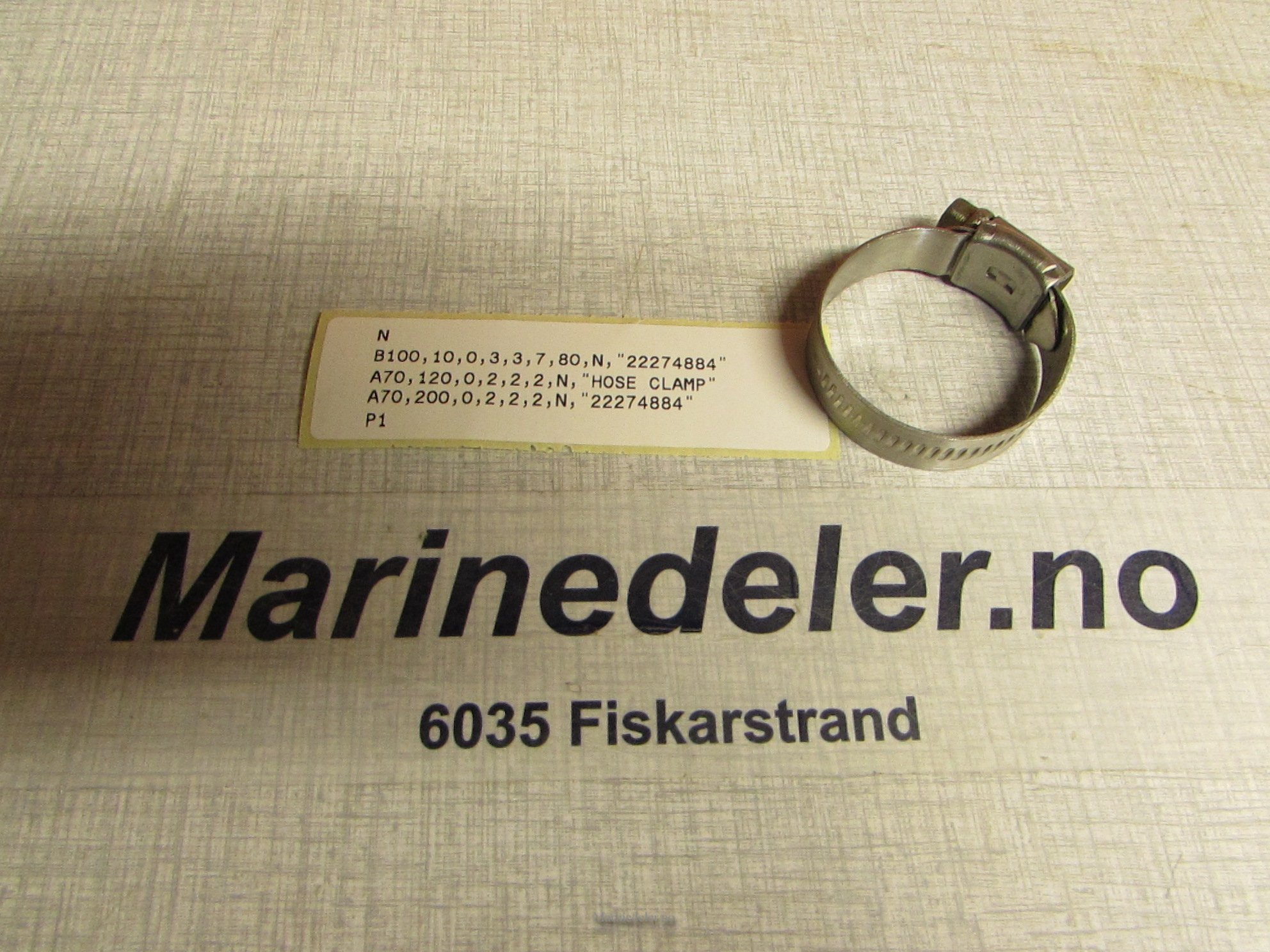 (bilde for) SLANGKLEMME 22274884