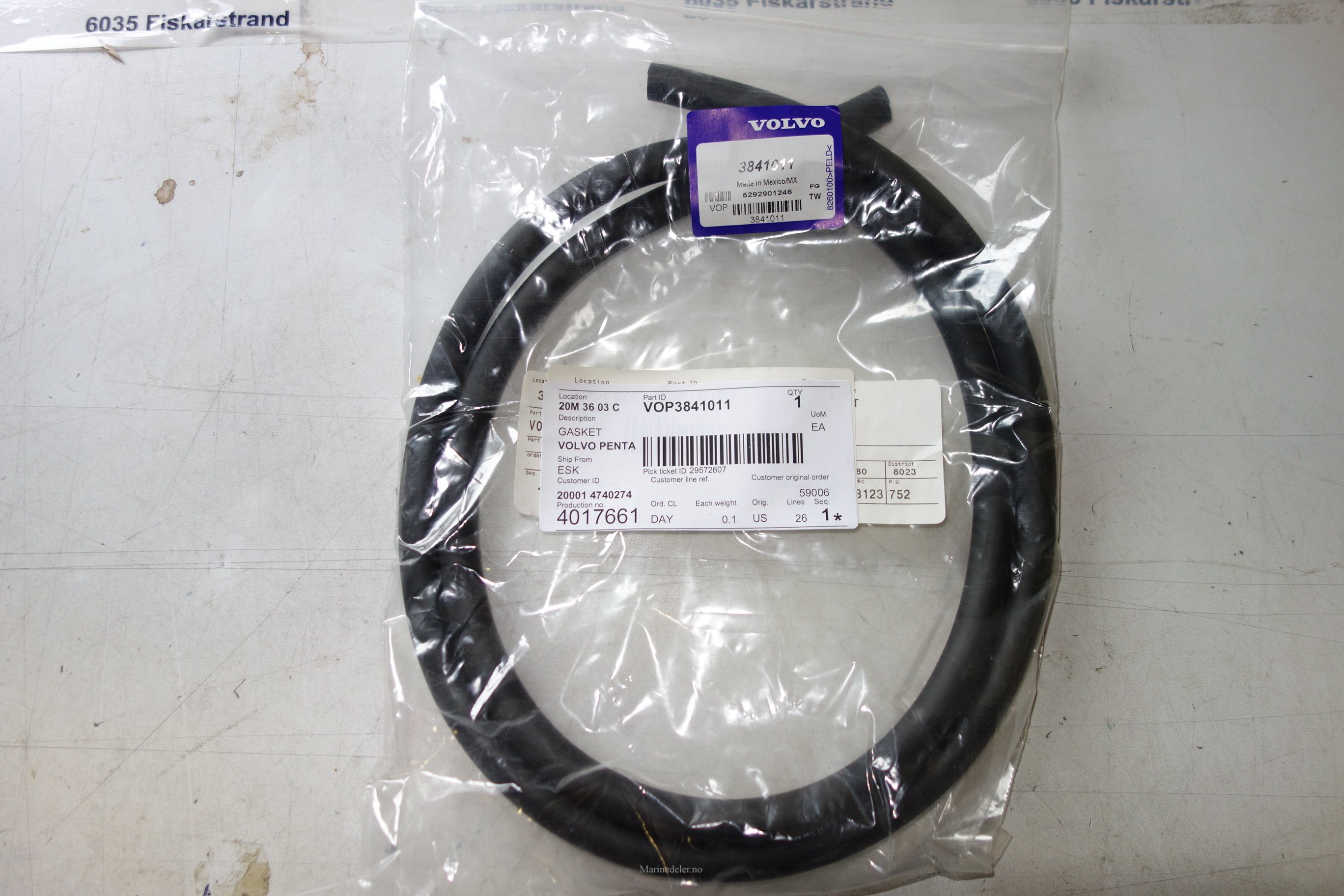 (bilde for) GUMMIPACKNING 3841011
