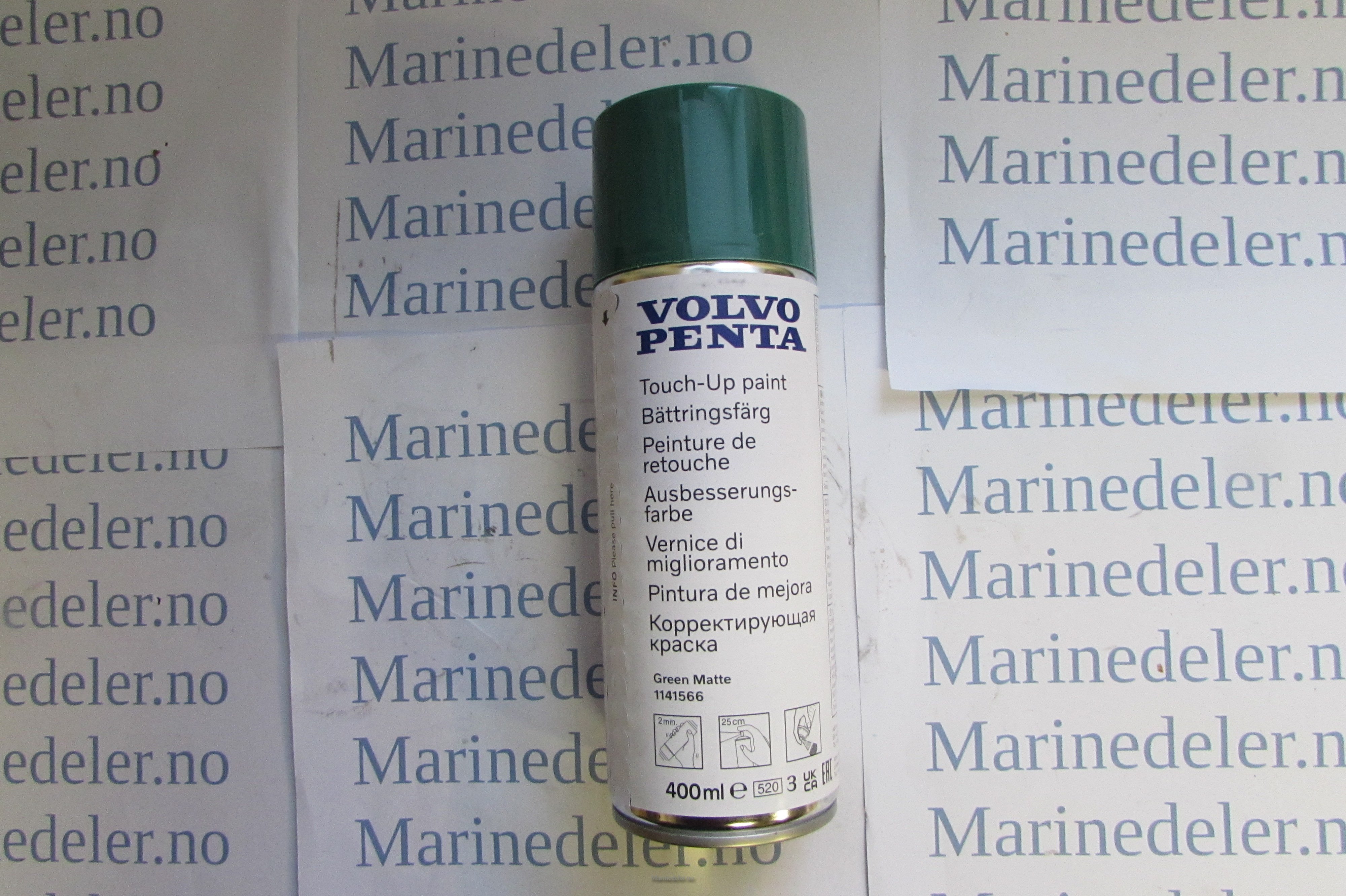 (bilde for) Spraylakk 1141566 Volvo Penta grønn original