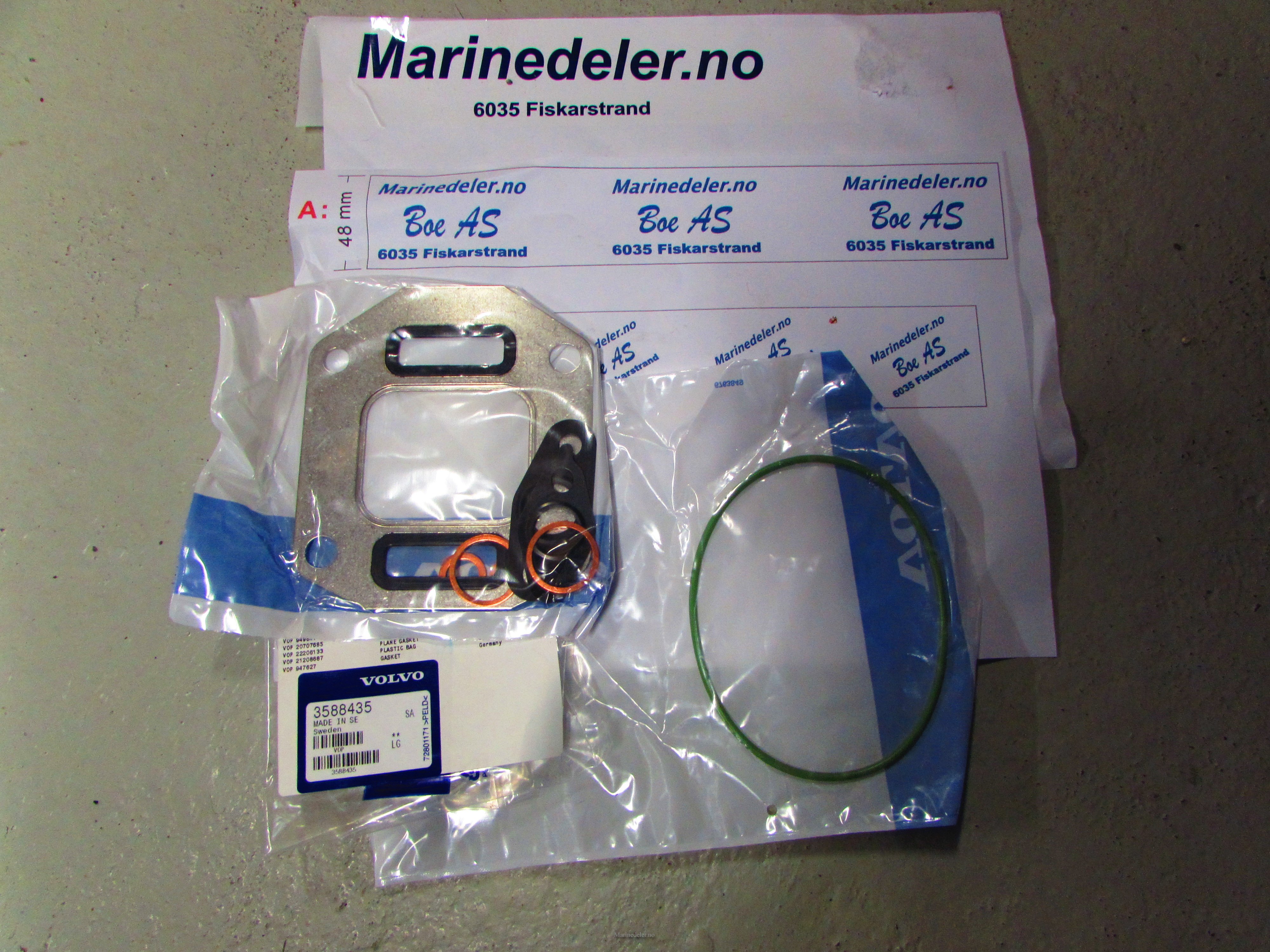 (bilde for) Monteringssats turbo 3588435