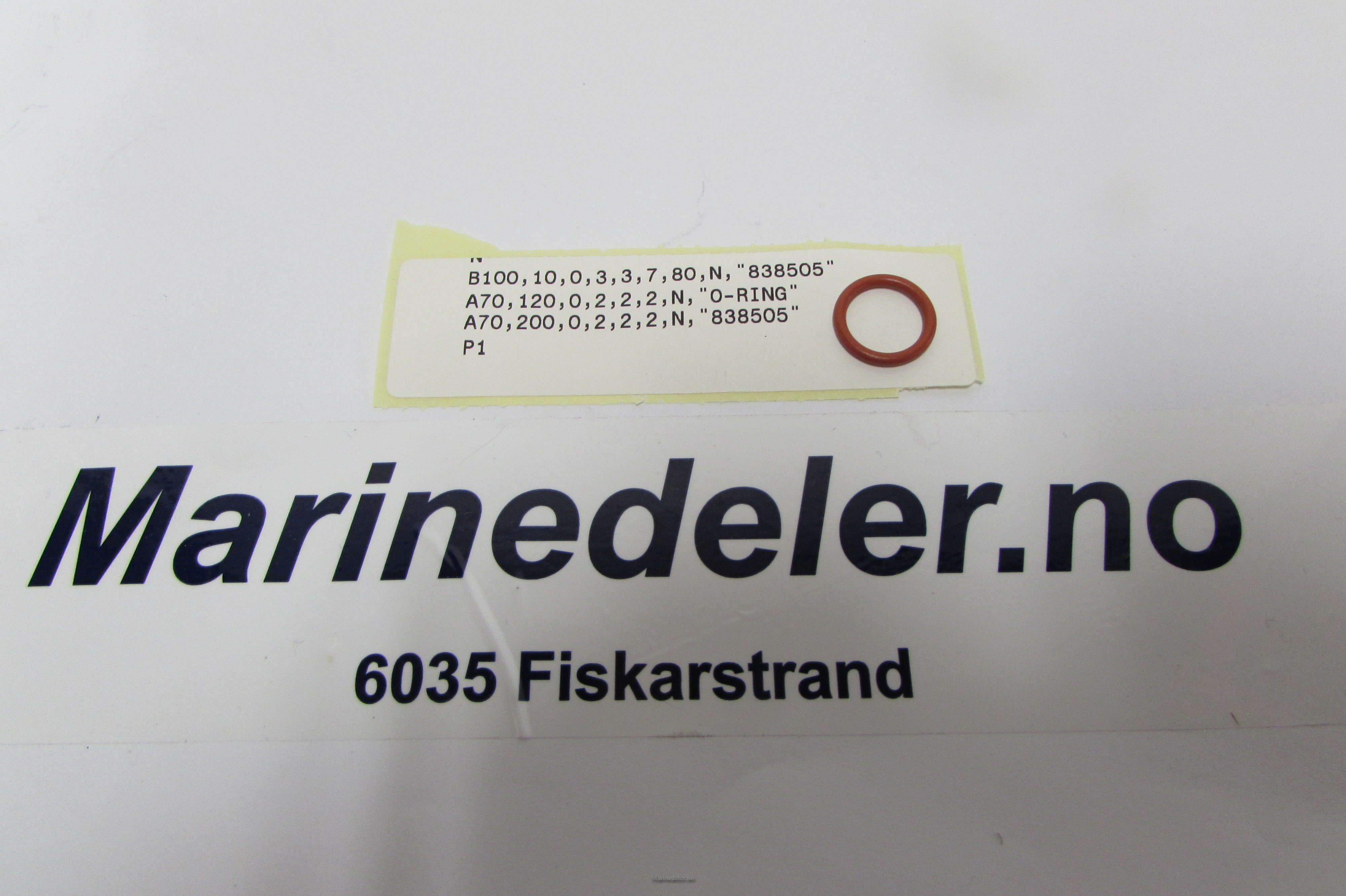 (bilde for) O-RING 838505