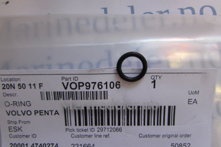 (bilde for) O-RING 976106