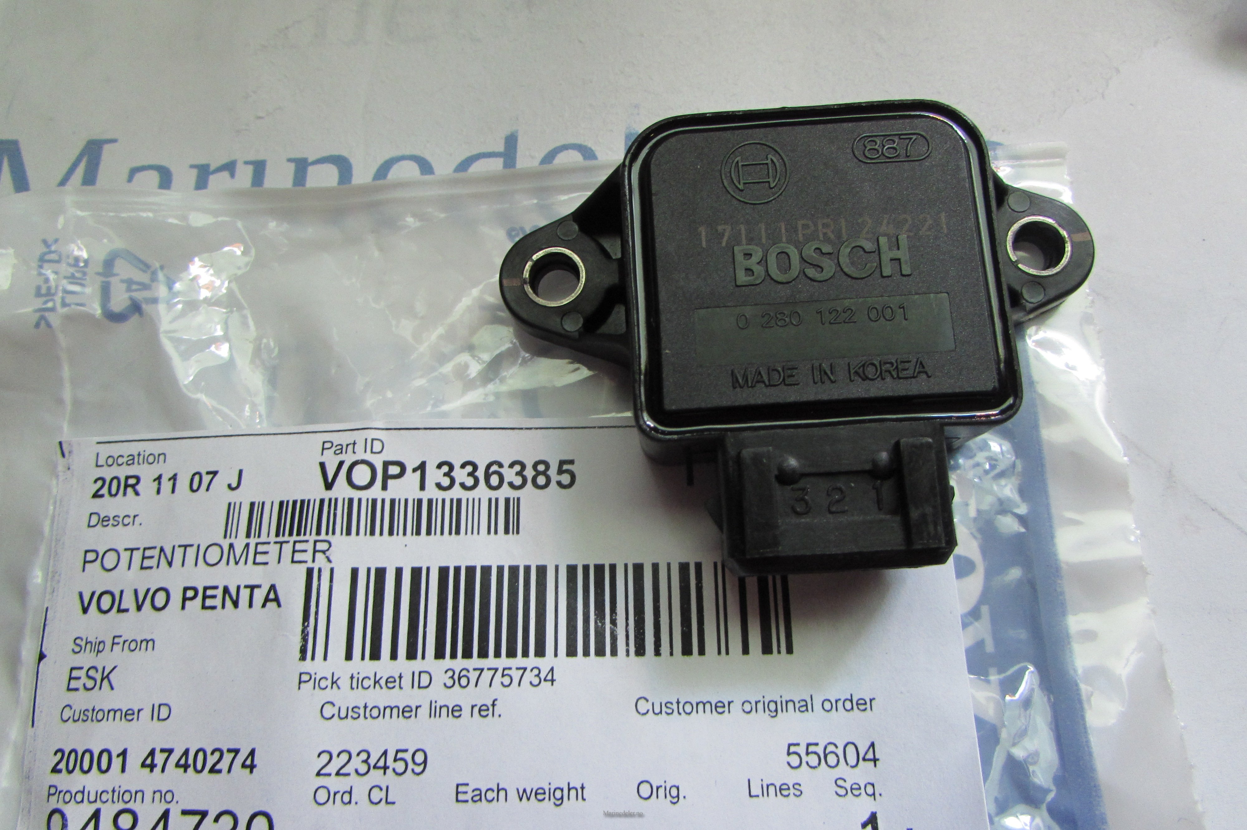 (bilde for) POTENSIOMETER 1336385