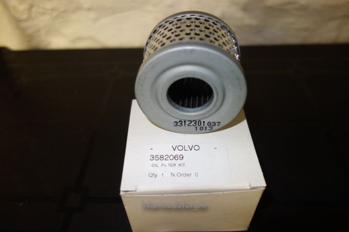(bilde for) Oljefilter giroljefilter Volvo Penta 3582069 for Hs 45/63/80 girkasser