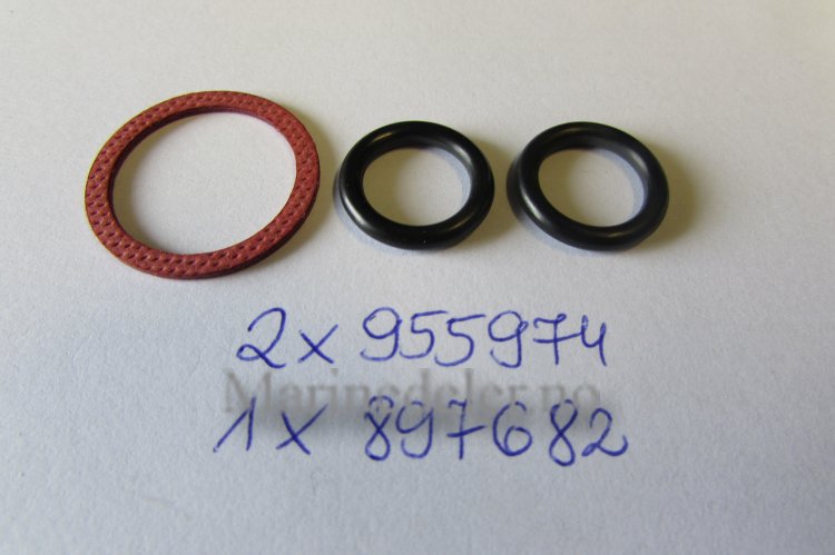 (bilde for) Tetningssats oljeskift 280/290 DPD/E 955974 2 stk/897682 1 stk