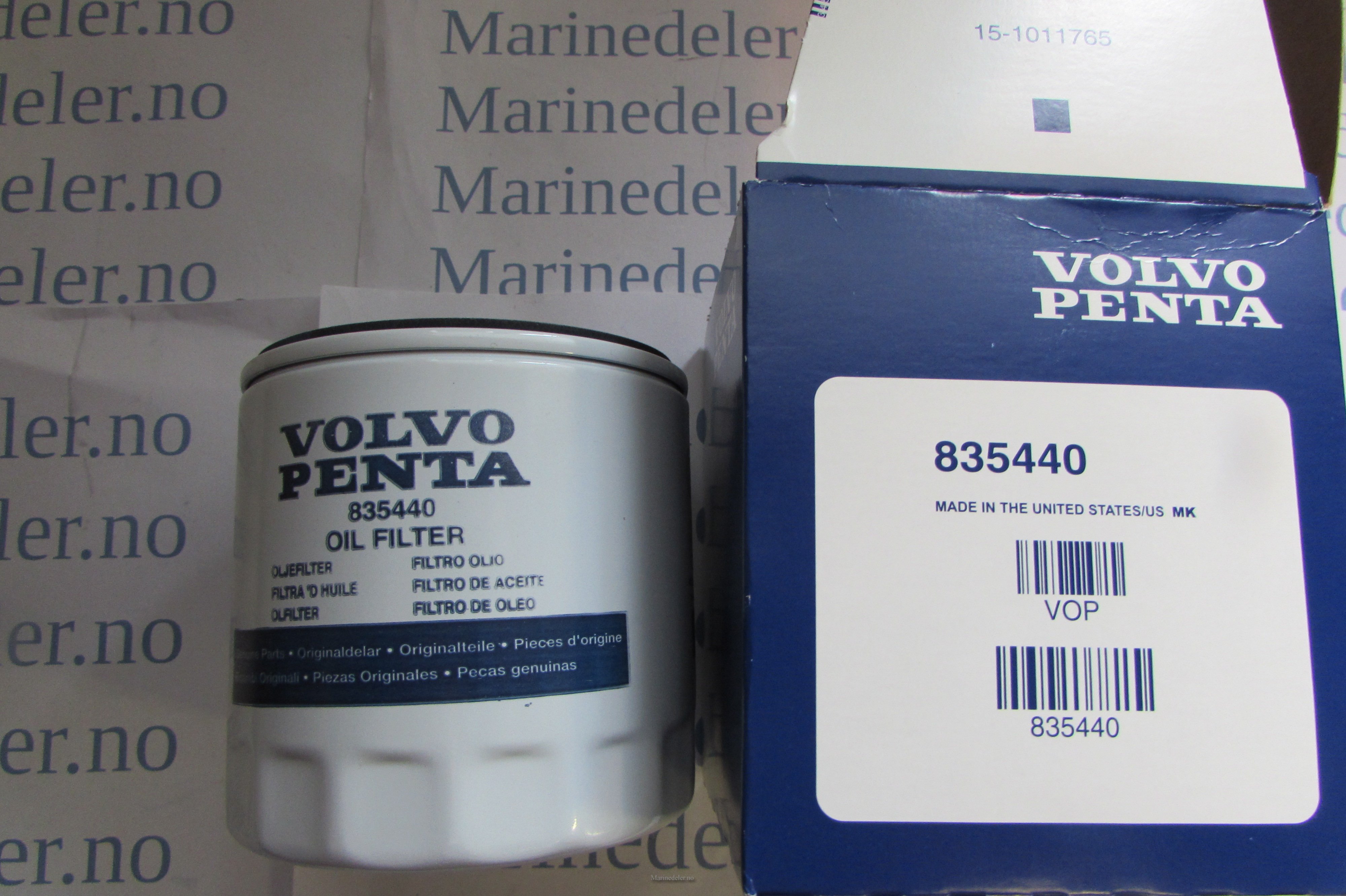 (bilde for) OLJEFILTER 835440
