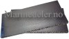 (image for) motorisolasjon plate m/alu, 0,5 x 1 m - 50 mm