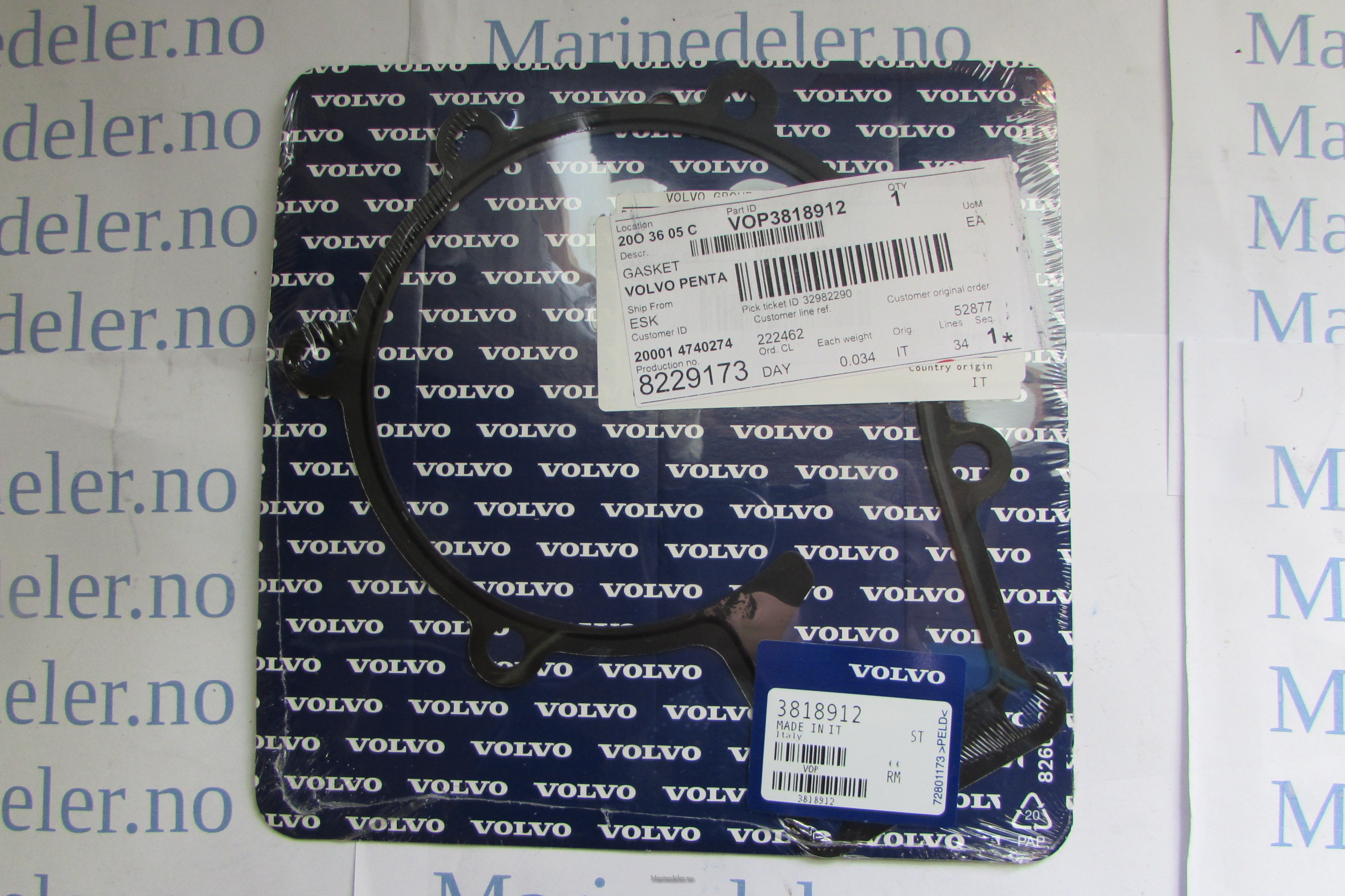 (bilde for) PACKNING 3818912
