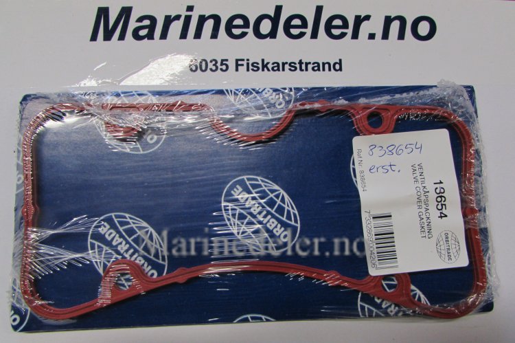 (bilde for) Ventildekselpakning øvre838654 31,32,41,42,43 motorer (ettermarkedsdel)