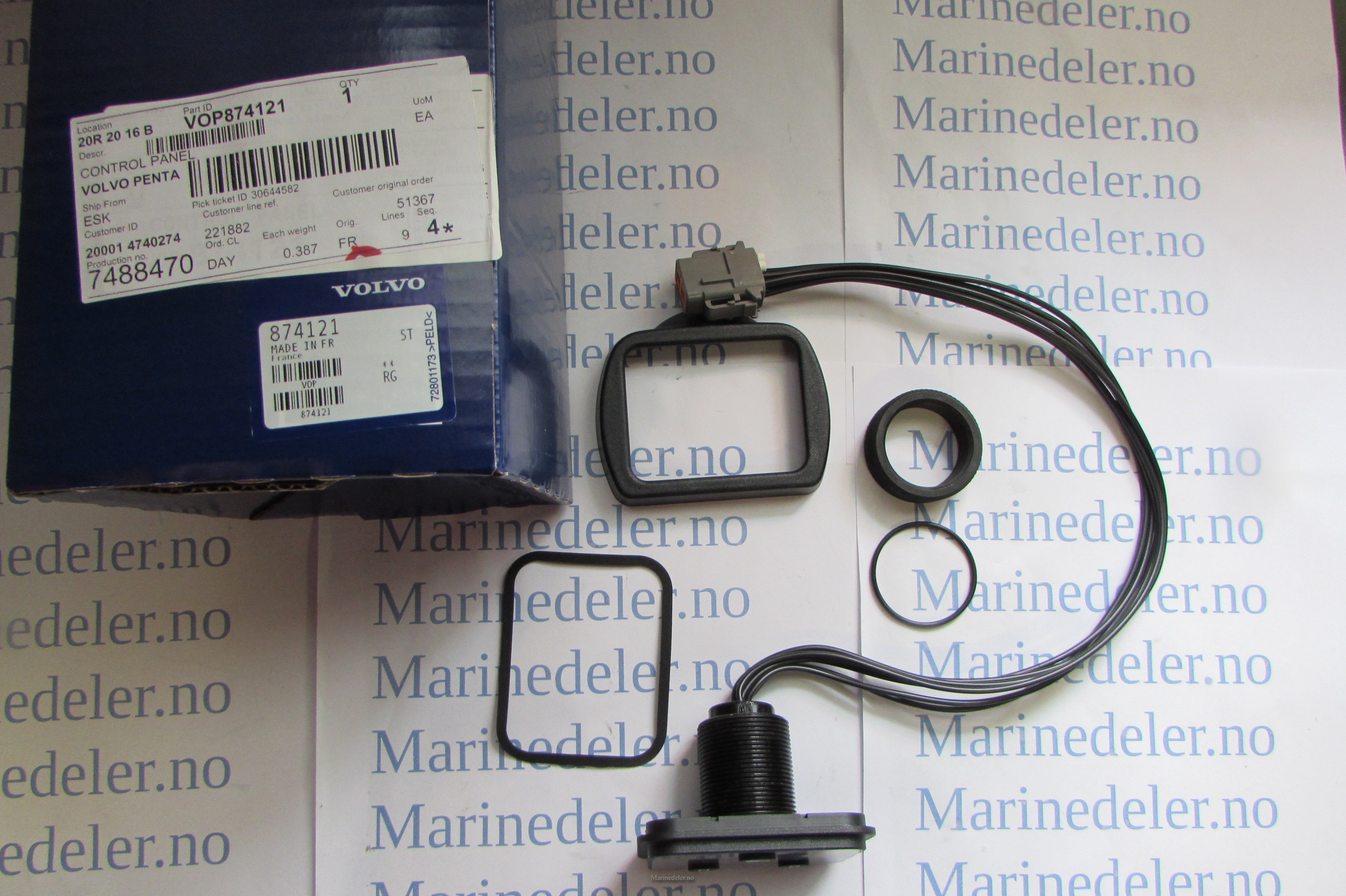 (bilde for) MANÖVERPANEL 874121