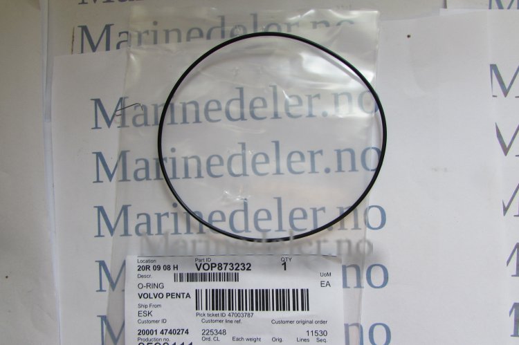 (bilde for) O-RING 873232
