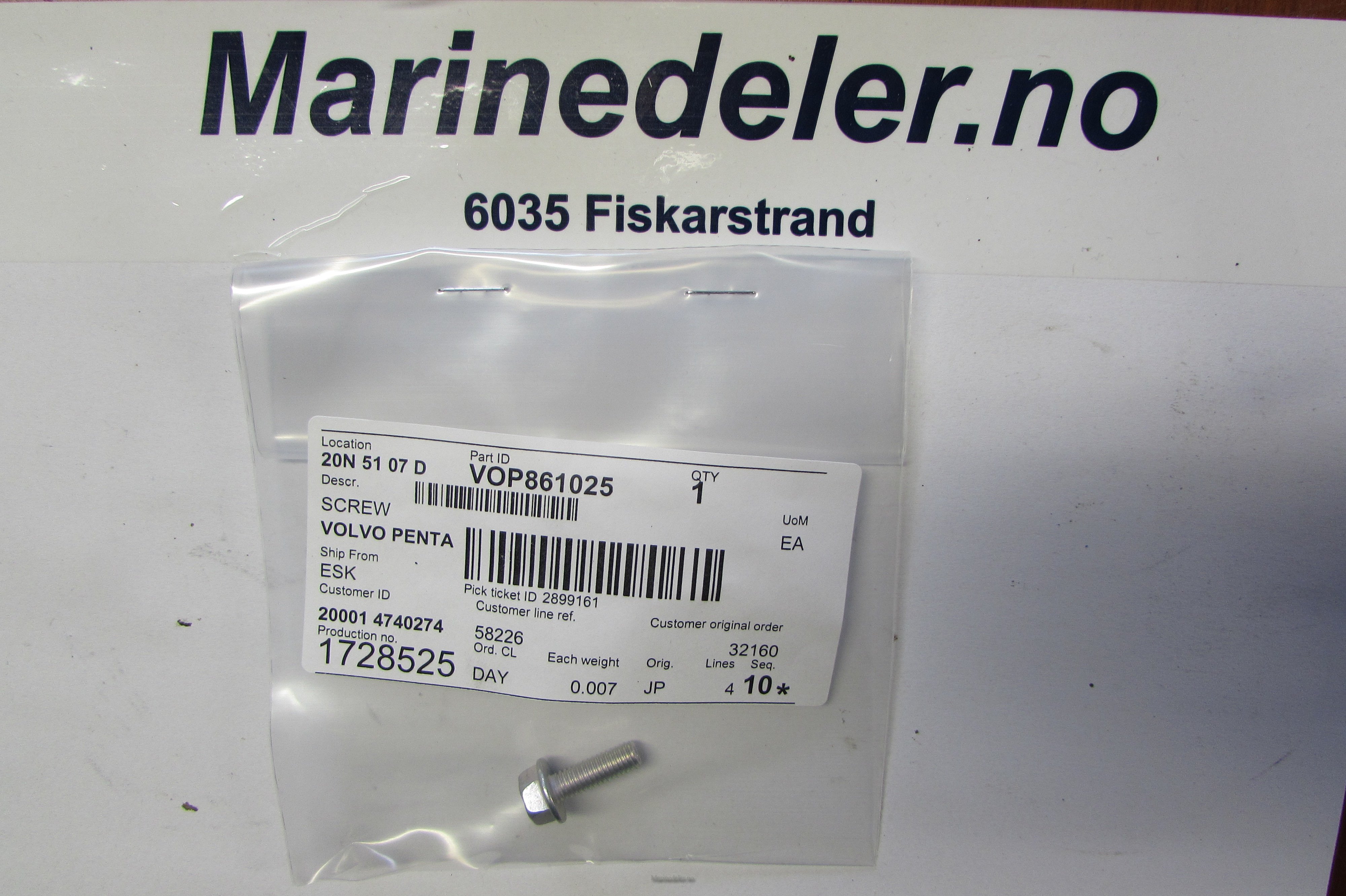 (bilde for) SKRUV 861025