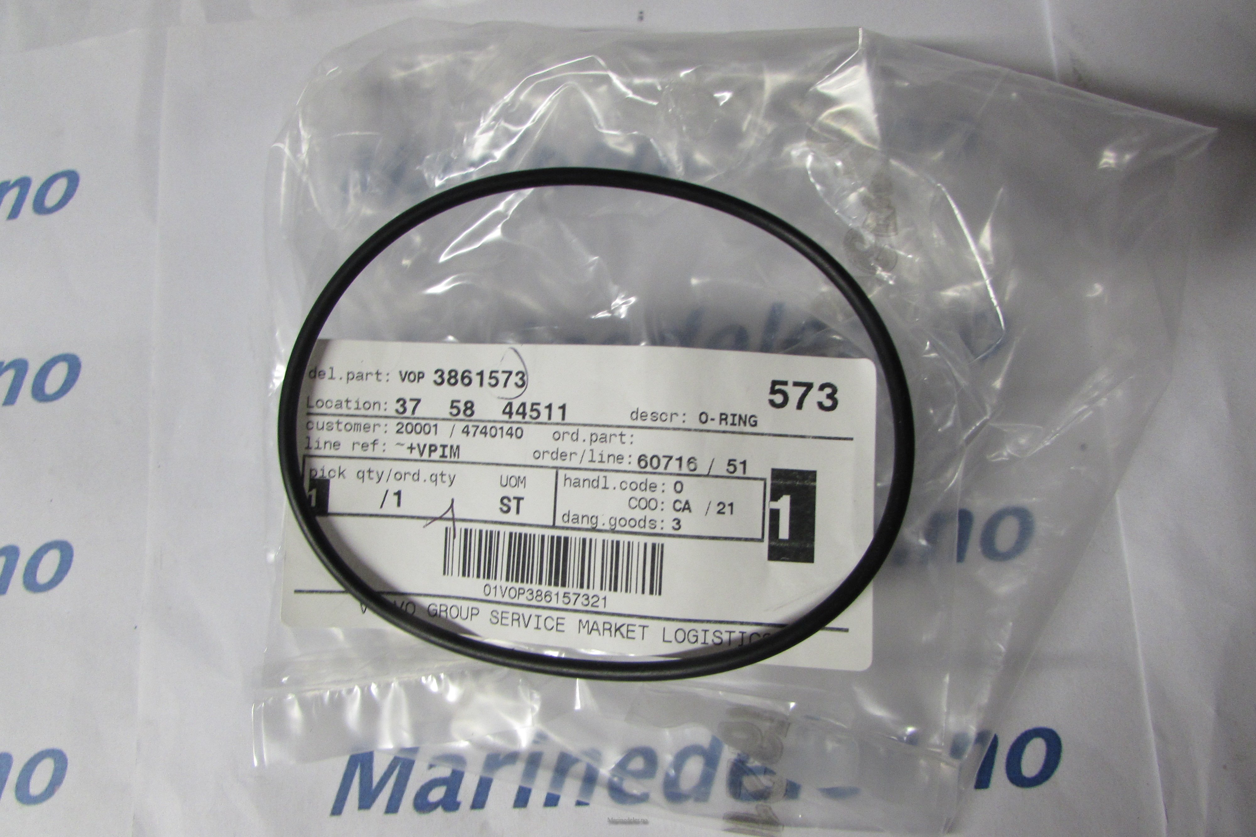 (bilde for) z O-RING 3861573