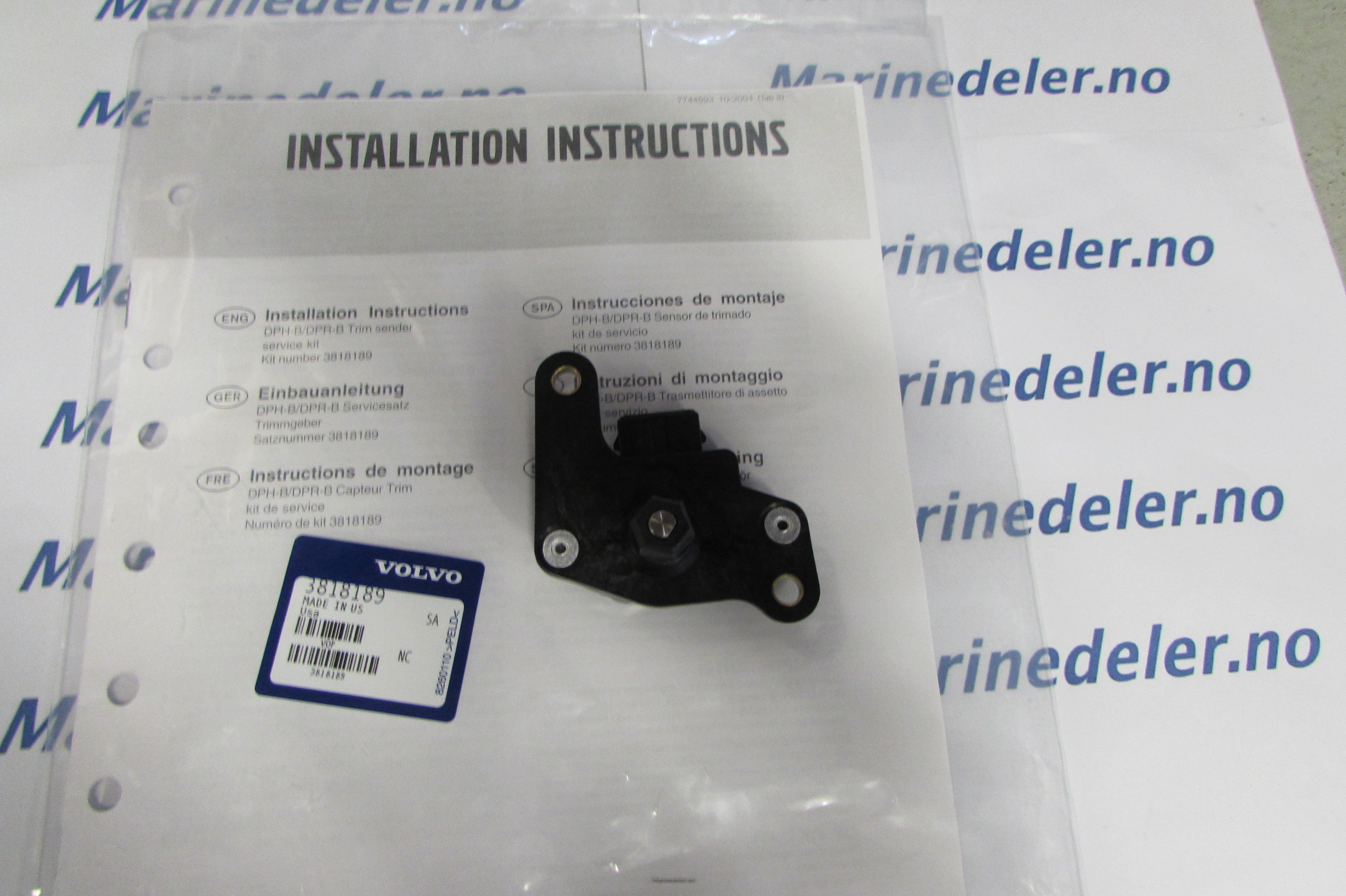 (bilde for) SERVICESATS 3818189 trimsensor DPH