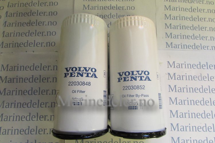 (bilde for) Oljefiltersett D4/D6 22030852 og 22030848