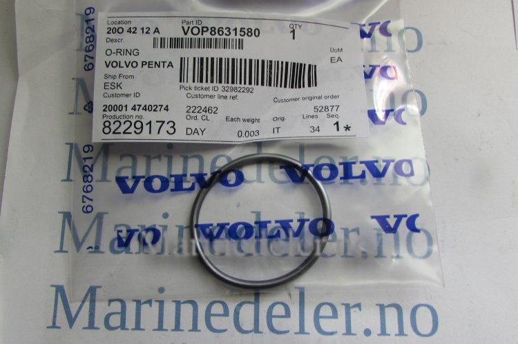 (bilde for) O-RING 8631580