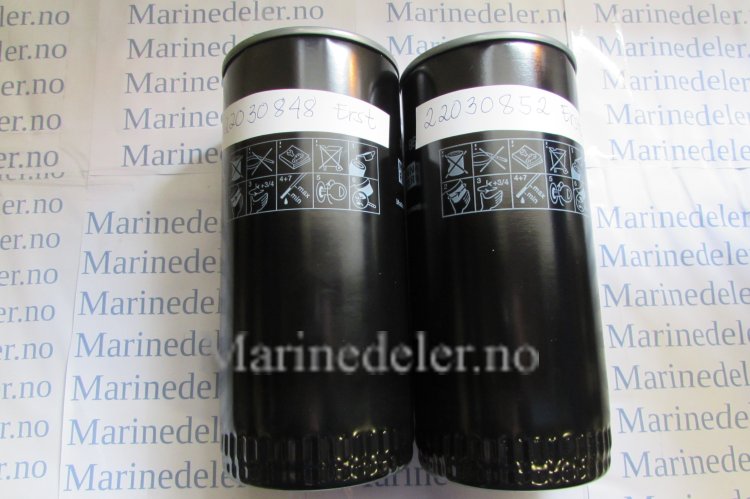 (bilde for) Oljefiltersett D4/D622030852 og 22030848 (ettermarkedsdel)