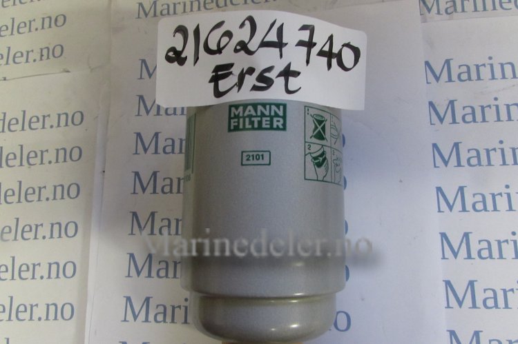 (bilde for) Dieselfilter m drenering 21624740 40/41/42/43/44/300 (ettermarkedsdel)