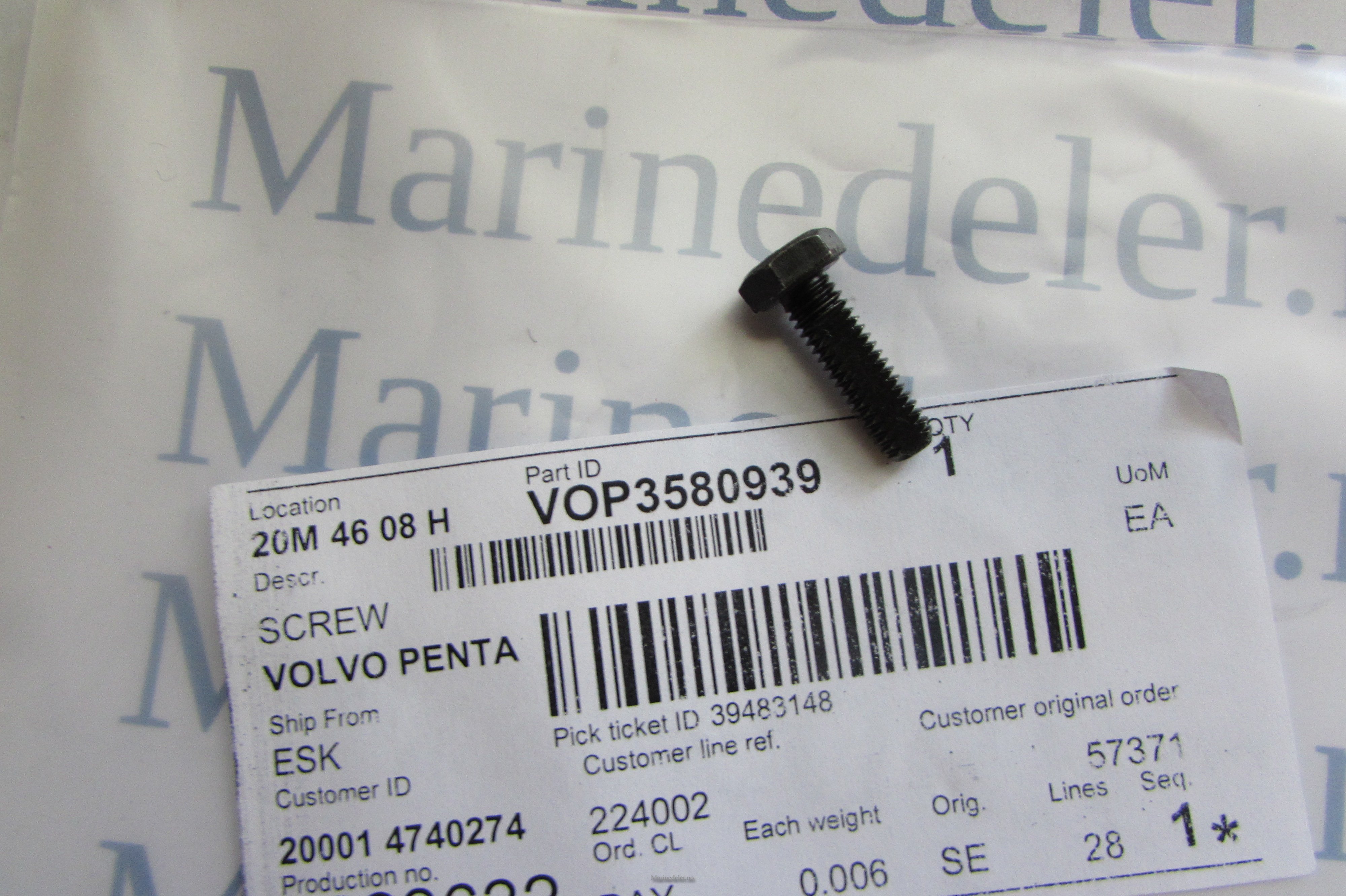 (bilde for) HULLSKRUV 3580939